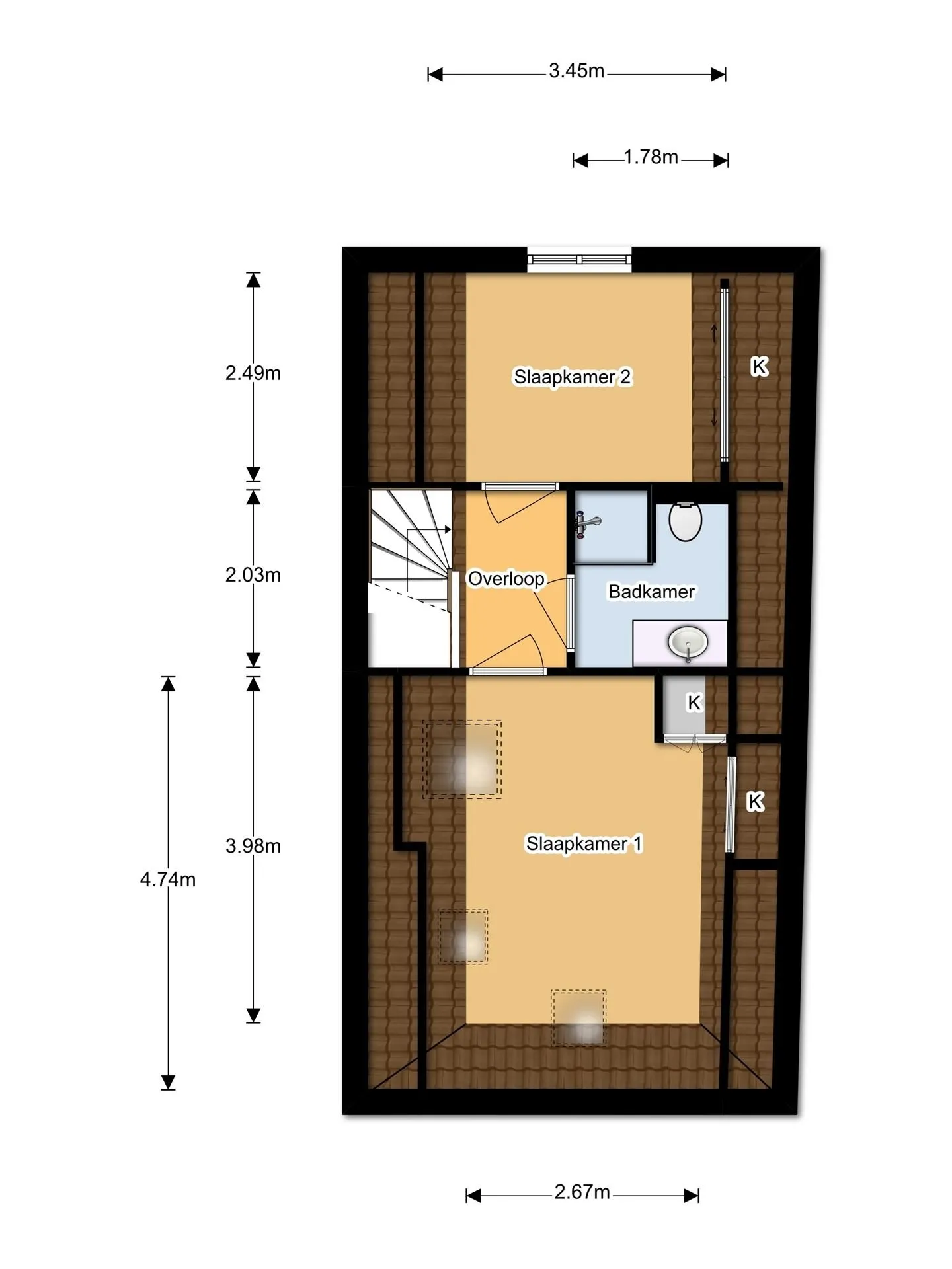 Foto #24 Appartement Papestraat Den Haag