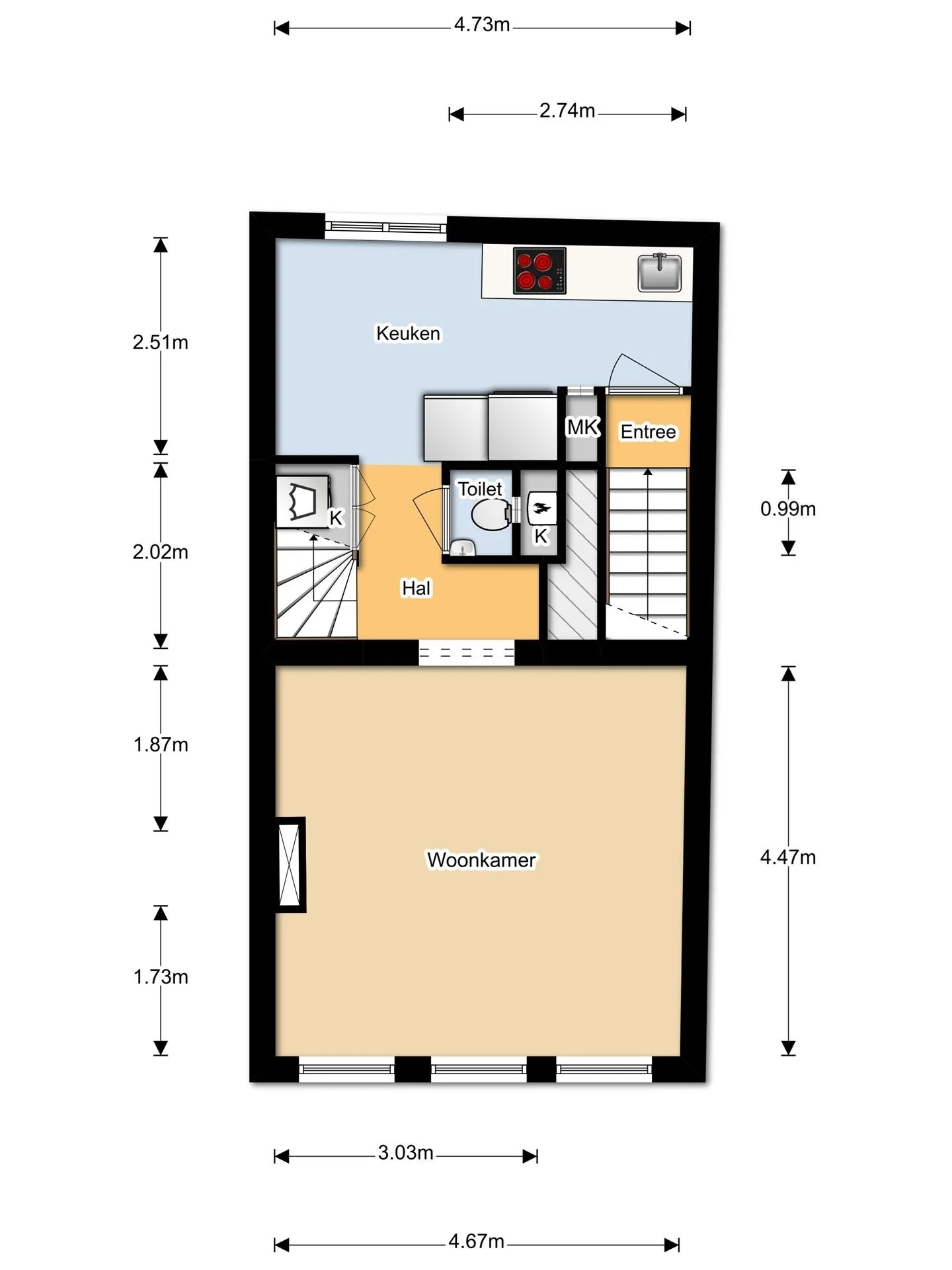 Foto #23 Appartement Papestraat Den Haag