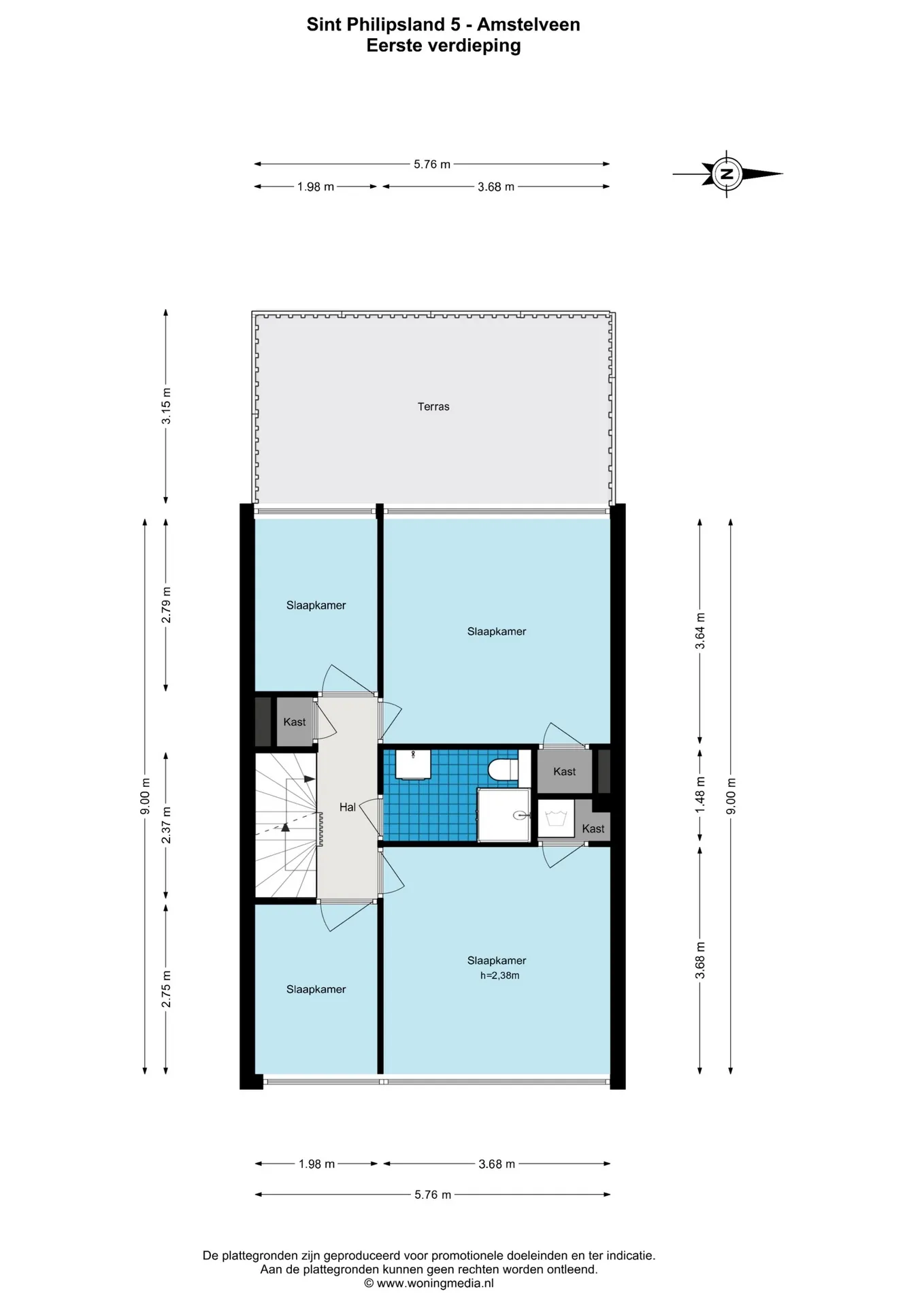 Foto #23 Huurwoning Sint Philipsland Amstelveen