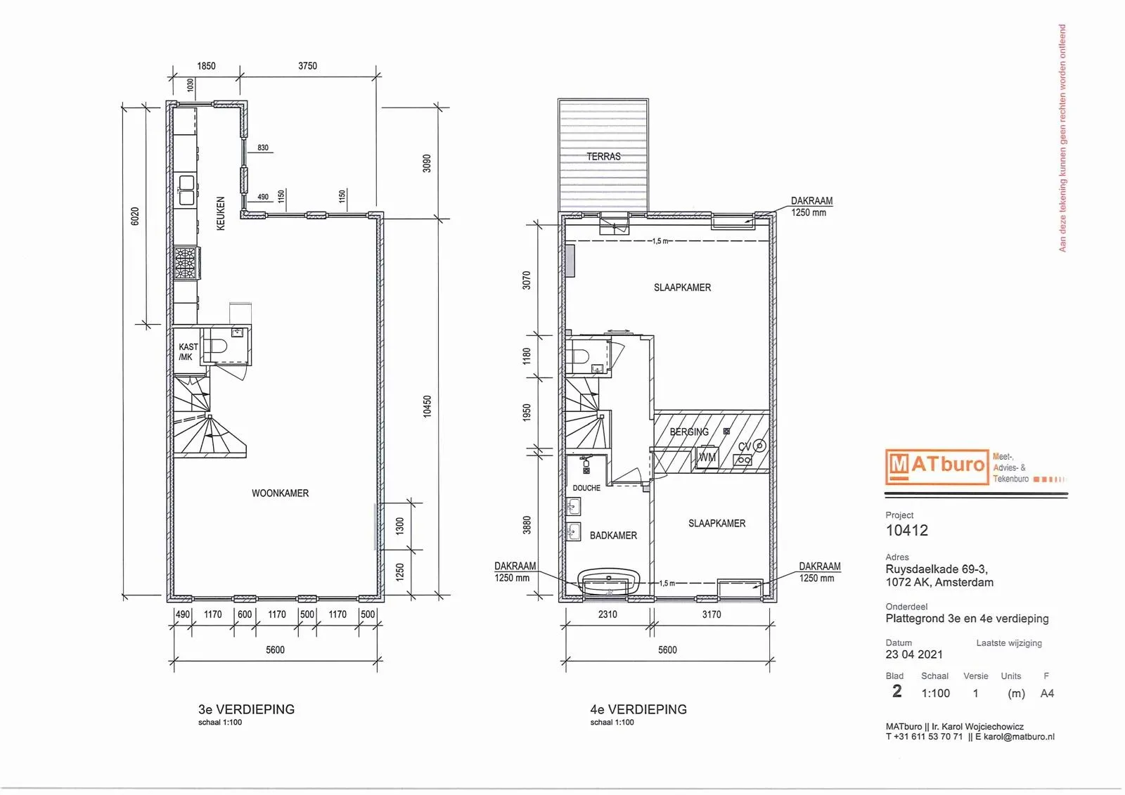 Foto #35 Appartement Ruysdaelkade Amsterdam