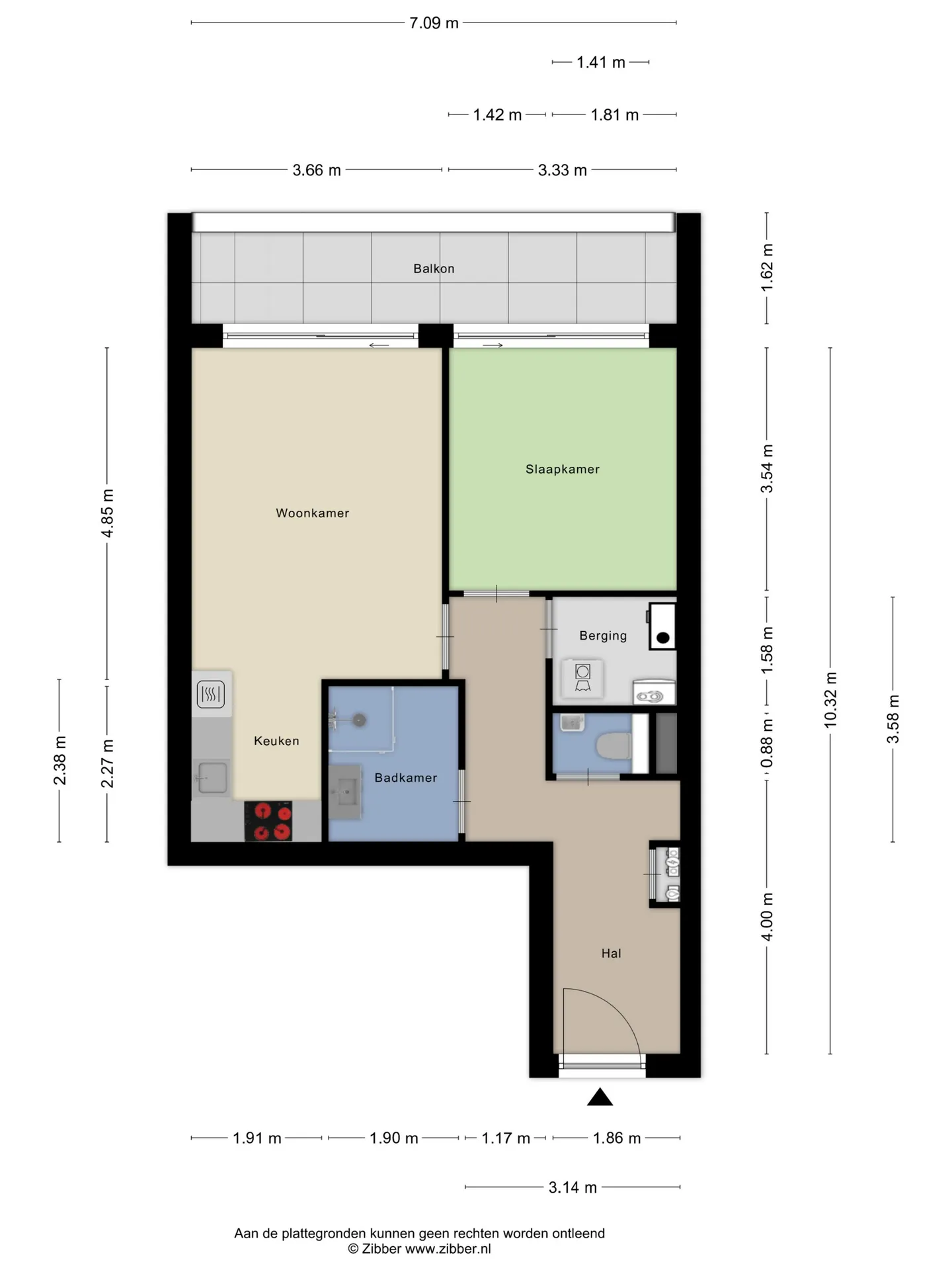 Foto #26 Appartement Vredenburg Utrecht