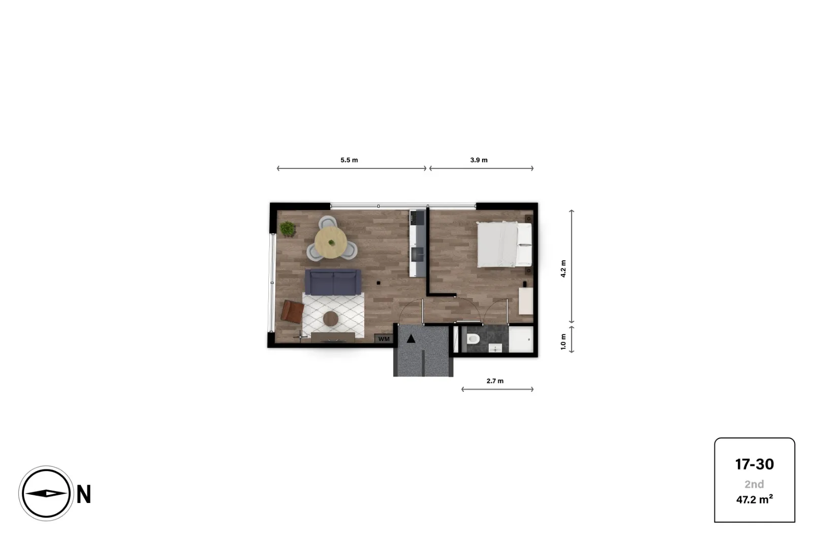 Foto #10 Appartement Stationsstraat Tilburg