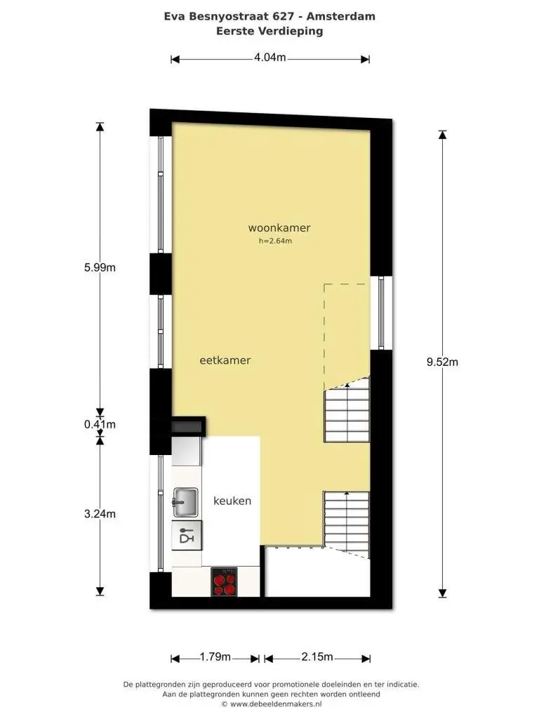 Foto #22 Huurwoning Eva Besnyöstraat Amsterdam
