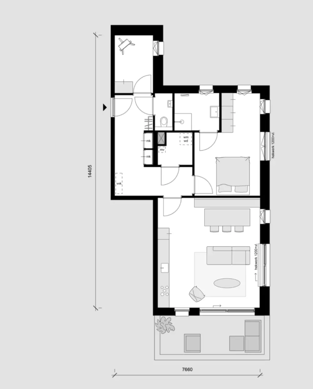 Foto #26 Appartement Faas Wilkesstraat Amsterdam