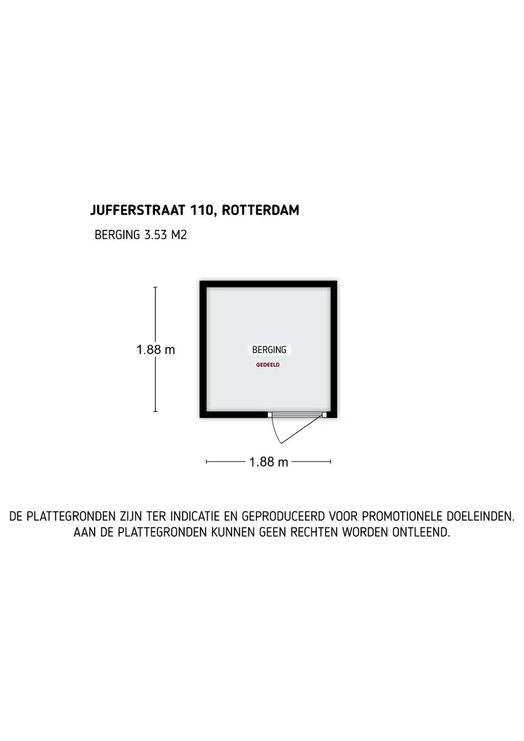 Foto #14 Appartement Jufferstraat Rotterdam