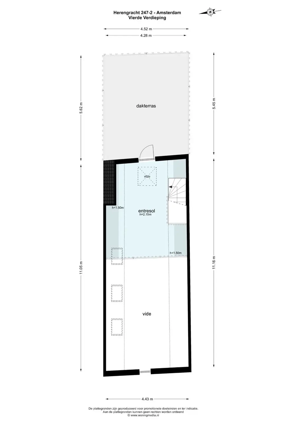 Foto #17 Appartement Herengracht Amsterdam