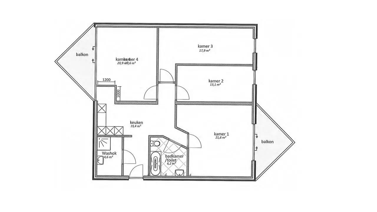 Foto #9 Appartement Groenhoven Amsterdam