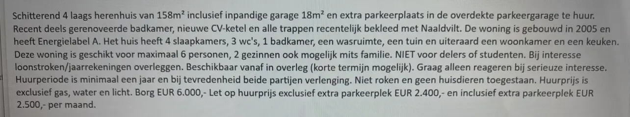 Foto #1 Huurwoning Vrederustlaan Den Haag