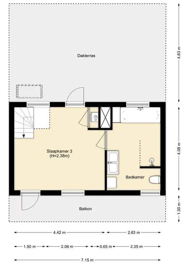Foto #50 Appartement Bijlwerffstraat Rotterdam