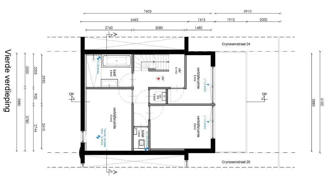 Foto #28 Appartement Crynssenstraat Amsterdam