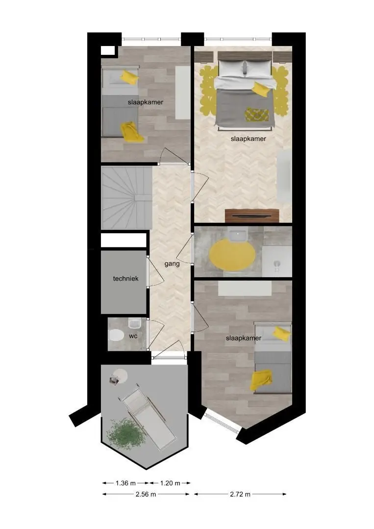 Foto #22 Appartement Voltastraat Maastricht