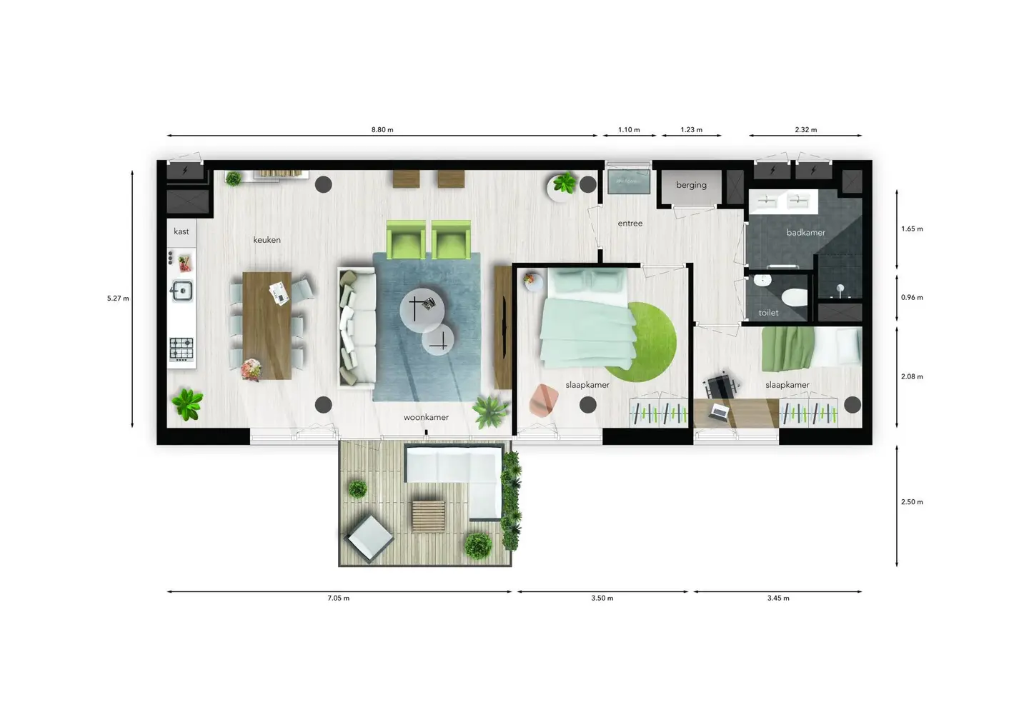Foto #9 Appartement Kadeplein Roosendaal