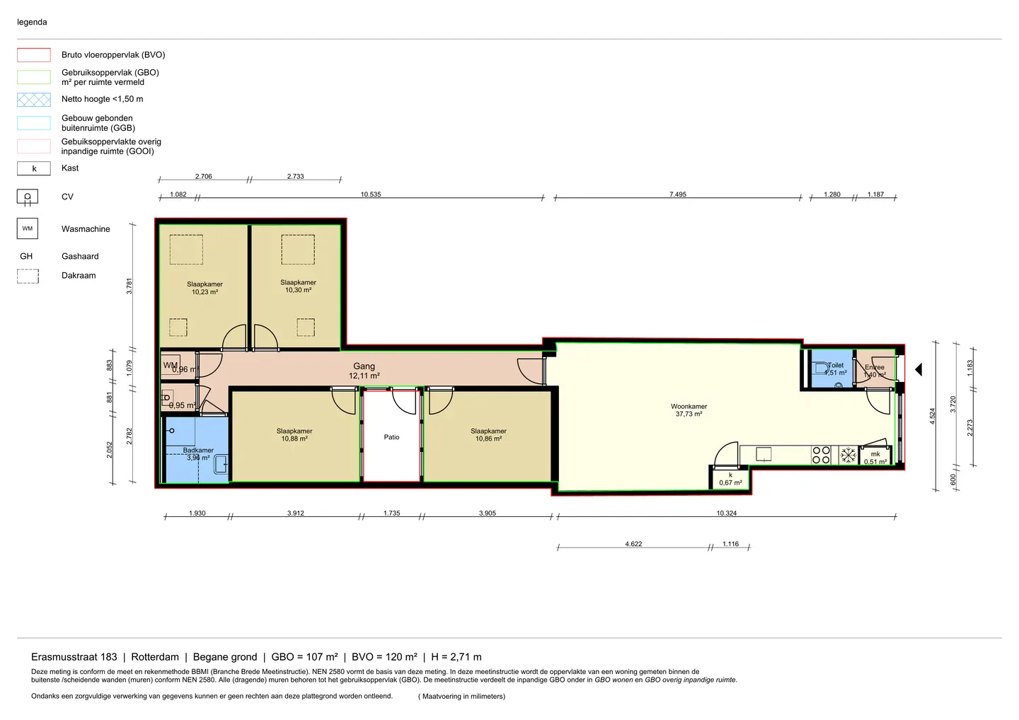 Foto #16 Appartement Erasmusstraat Rotterdam