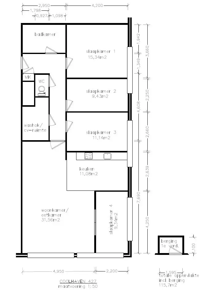 Foto #26 Appartement Coolhaven Rotterdam