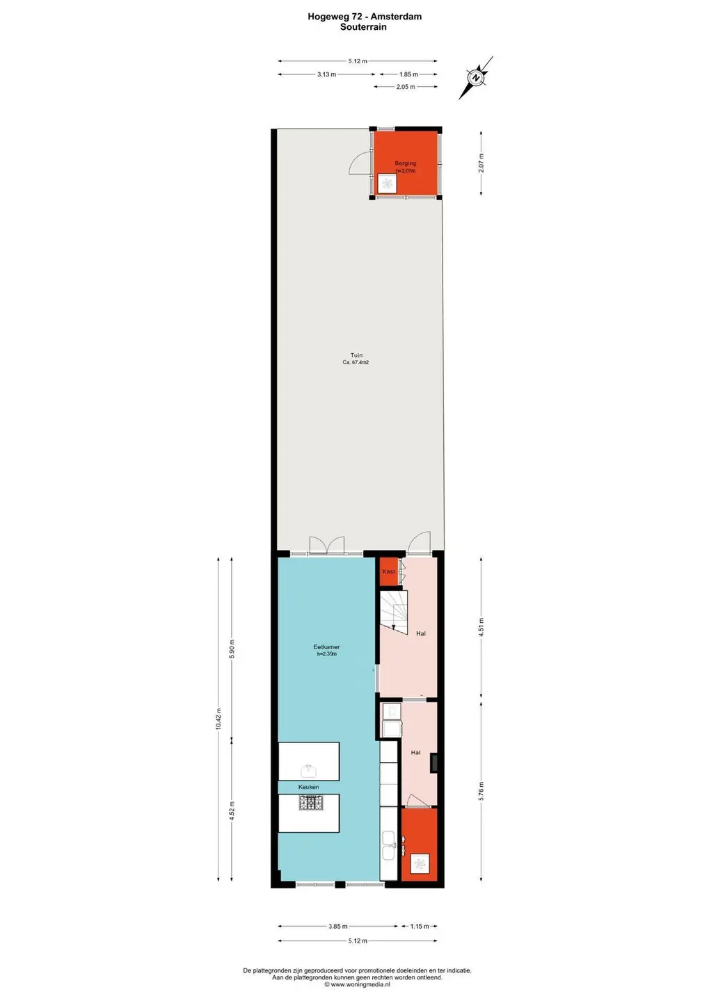 Foto #19 Huurwoning Hogeweg Amsterdam