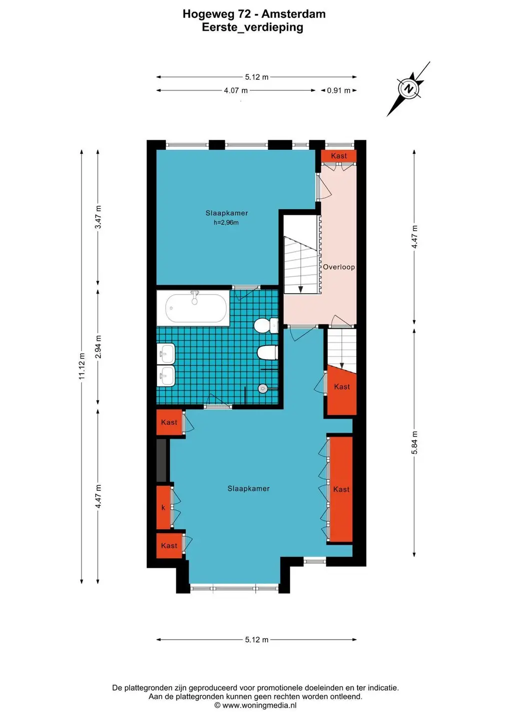 Foto #23 Huurwoning Hogeweg Amsterdam