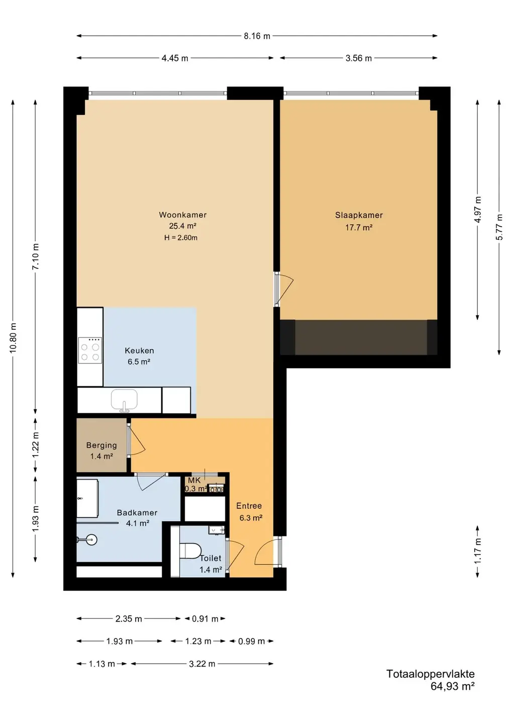 Foto #15 Appartement Akerkhof Groningen