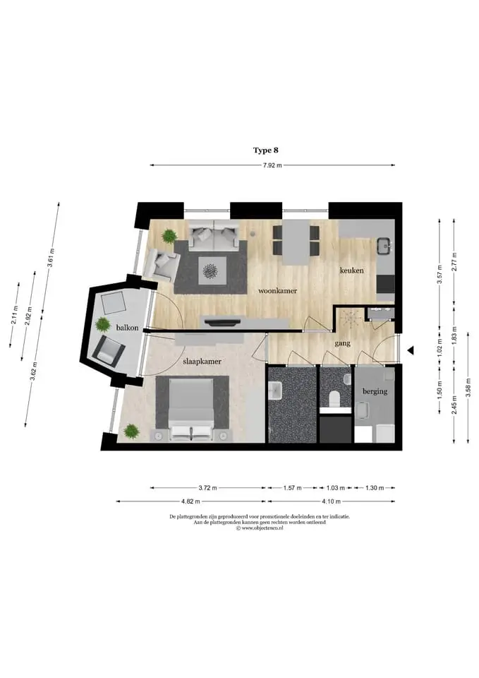 Foto #4 Appartement De Kwinkelier Bilthoven