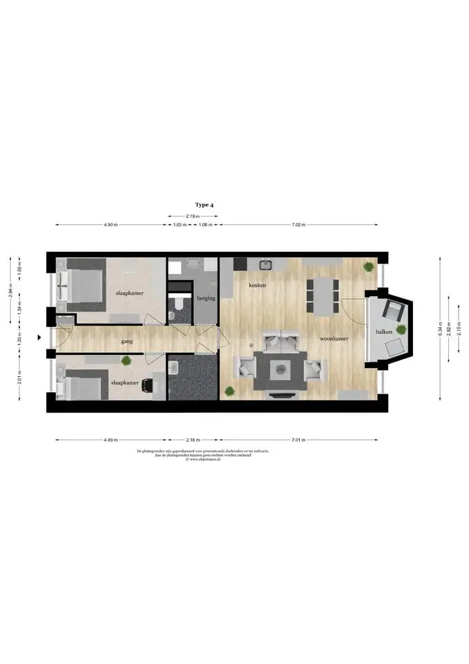 Foto #2 Appartement De Kwinkelier Bilthoven