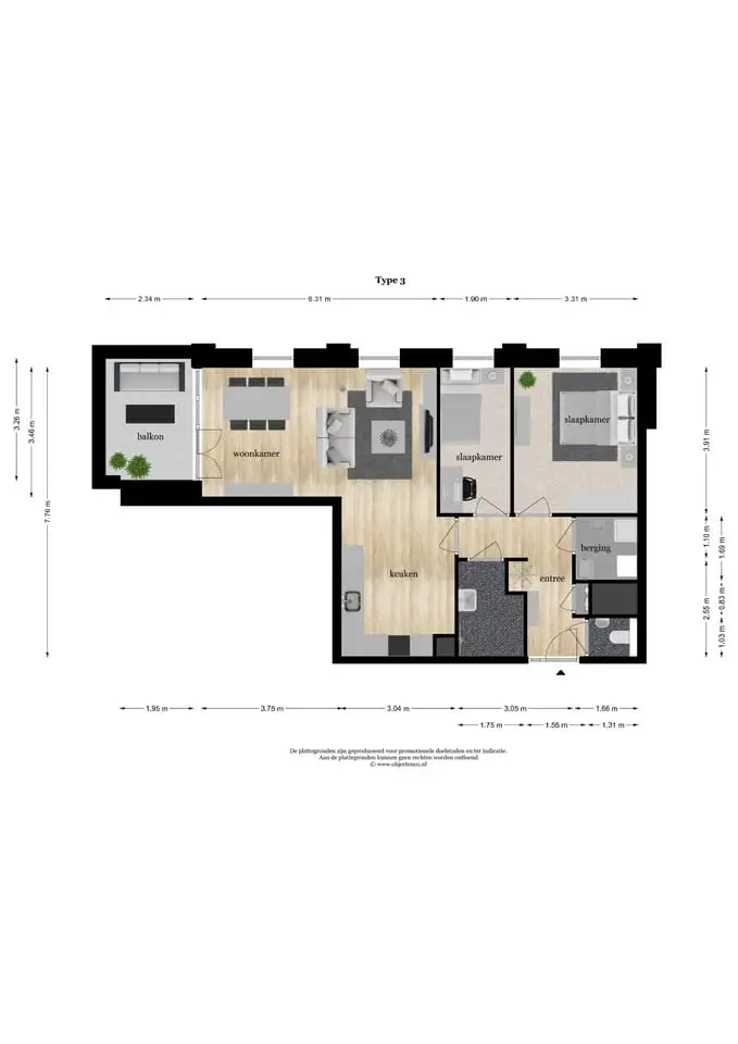 Foto #6 Appartement Sperwerlaan Bilthoven