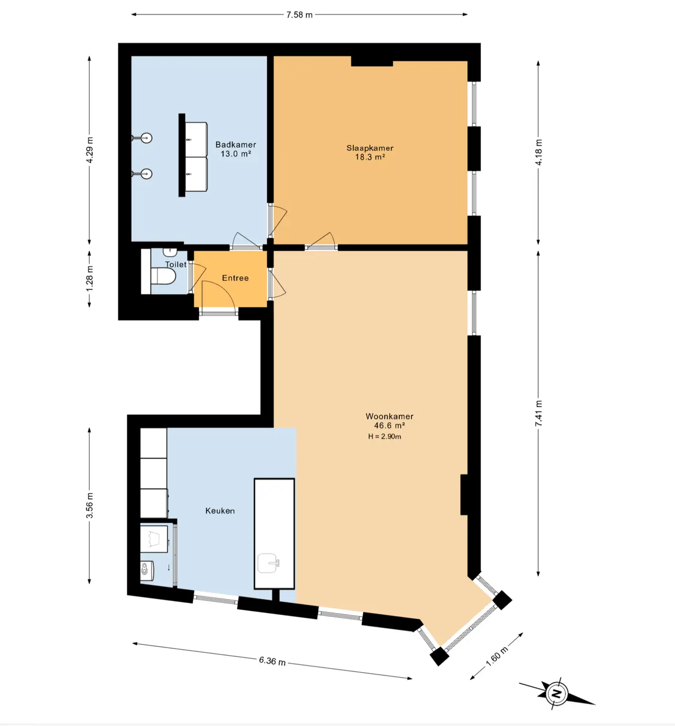 Foto #23 Appartement Claes de Vrieselaan Rotterdam