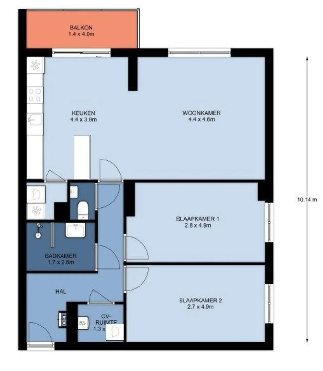 Foto #21 Appartement Grote Beer Amstelveen