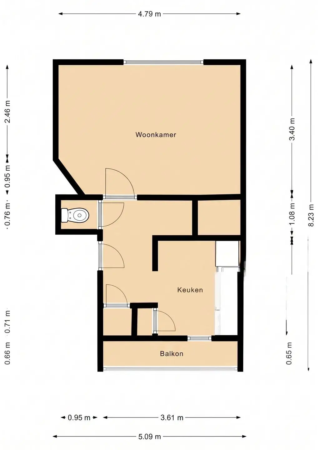 Foto #17 Appartement Karel Doormanstraat Rotterdam