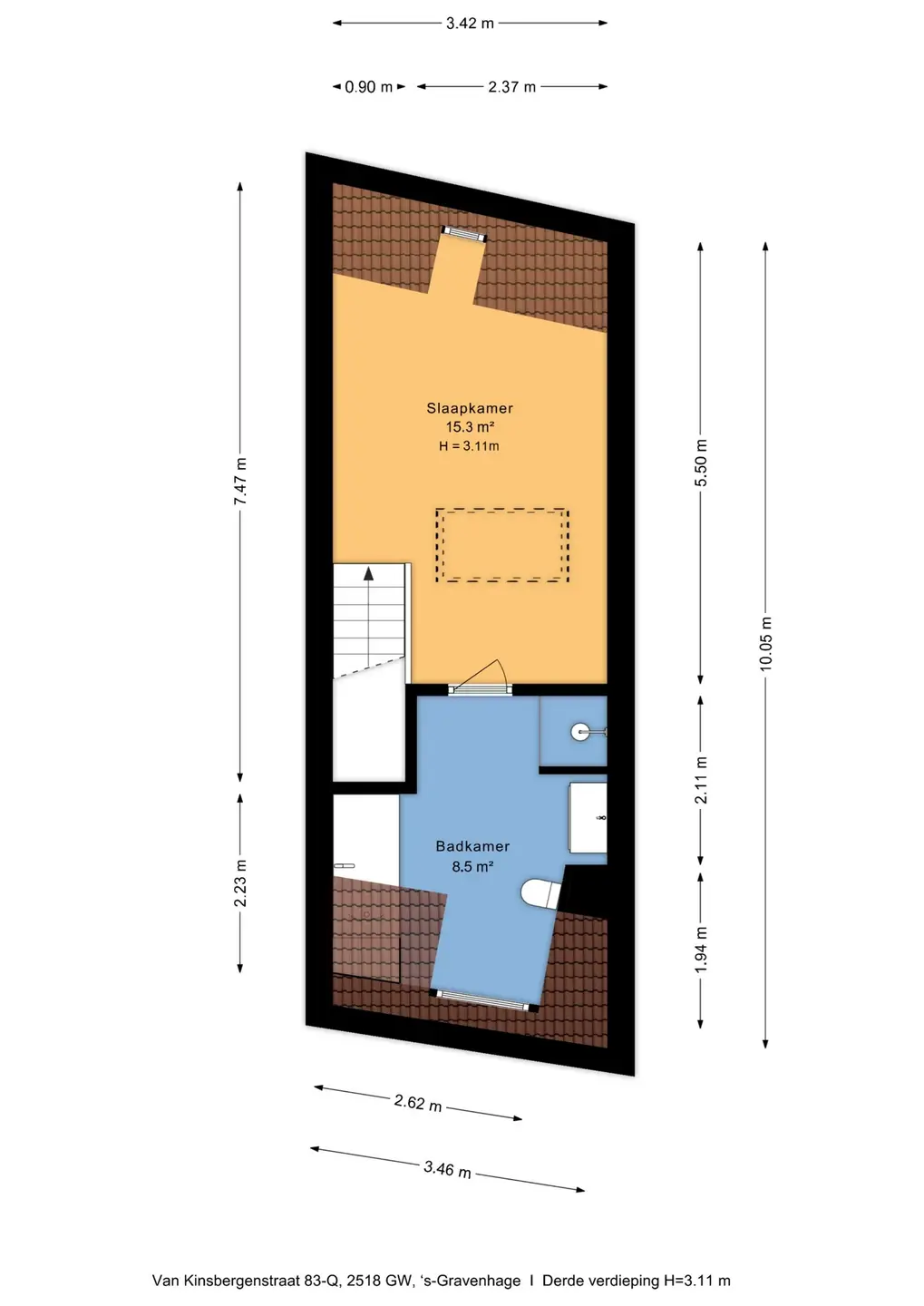 Foto #22 Appartement Van Kinsbergenstraat Den Haag