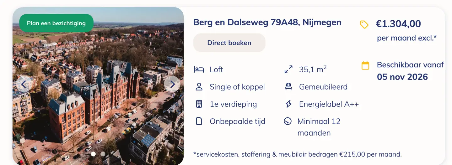 Foto #15 Appartement Berg en Dalseweg Nijmegen