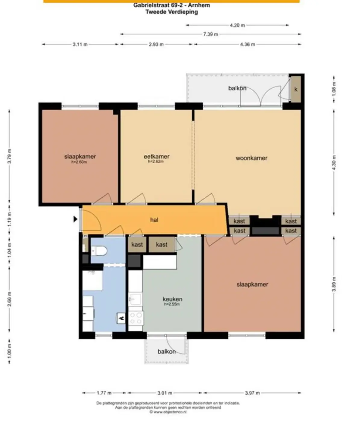 Foto #14 Appartement Gabriëlstraat Arnhem