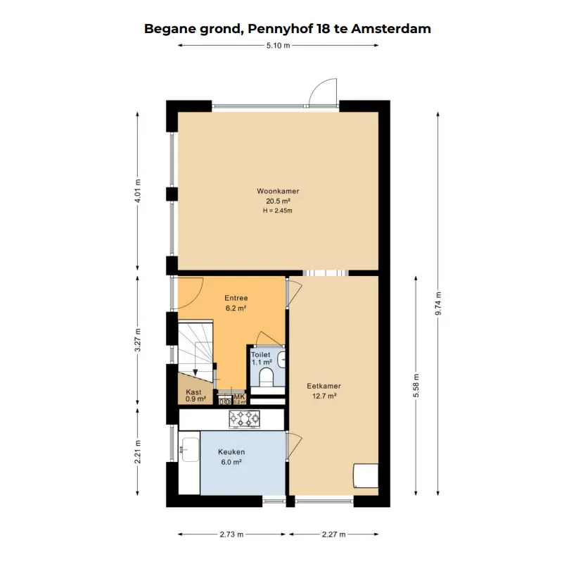 Foto #30 Huurwoning Pennyhof Amsterdam