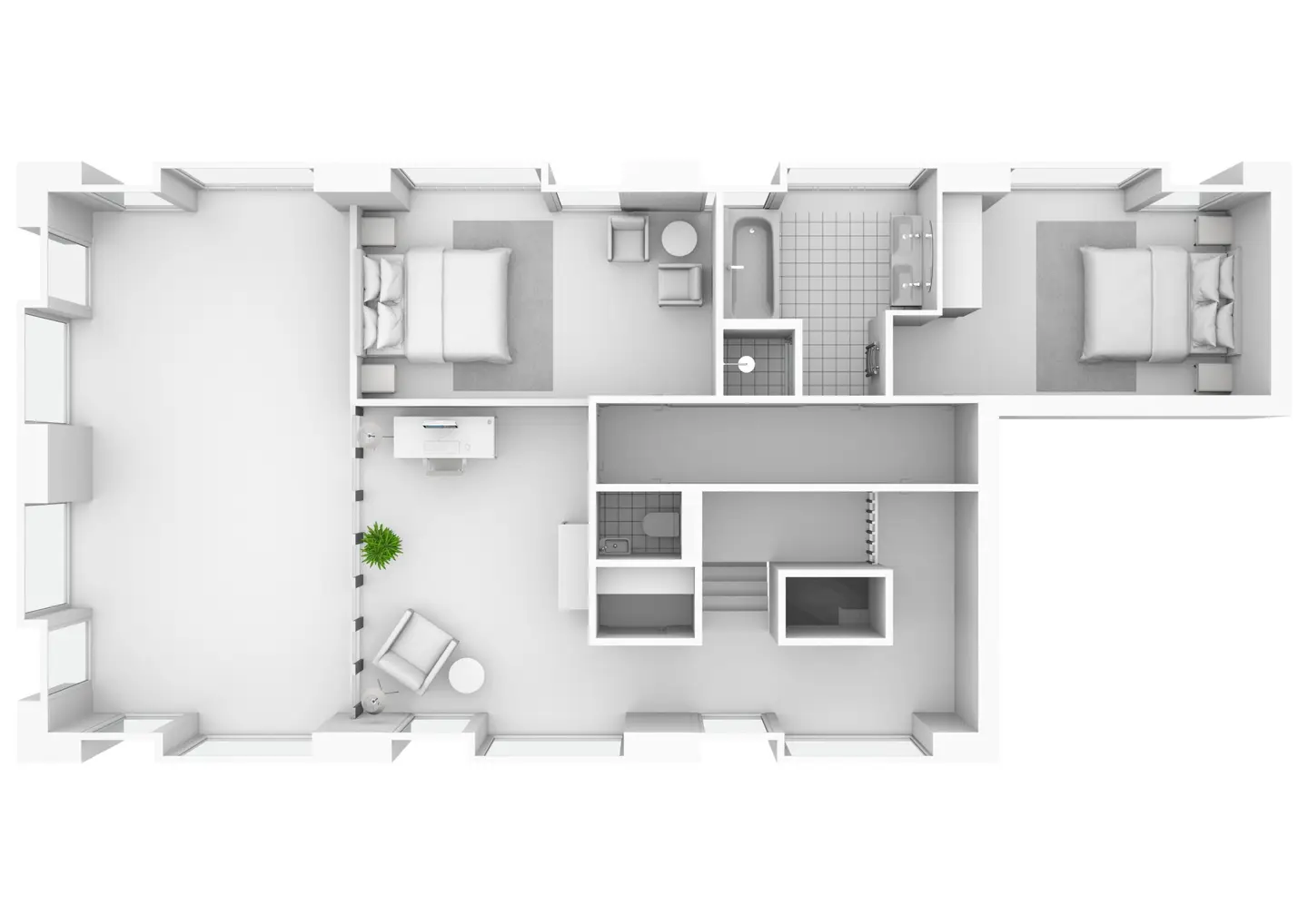 Foto #32 Appartement Koningin Wilhelminaplein Amsterdam