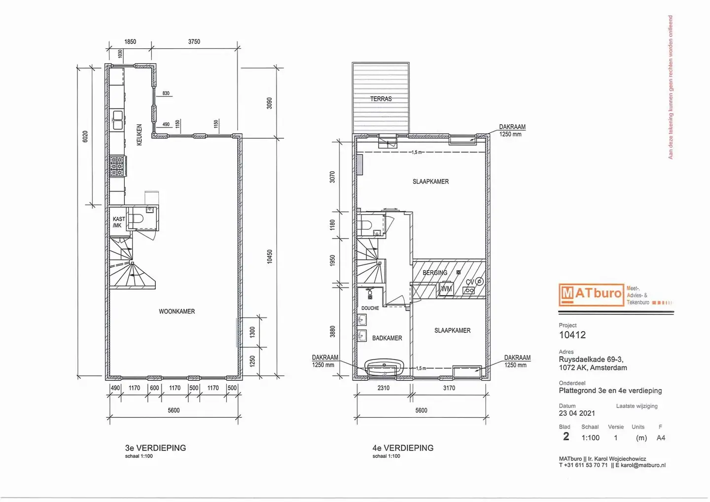 Foto #35 Appartement Ruysdaelkade Amsterdam