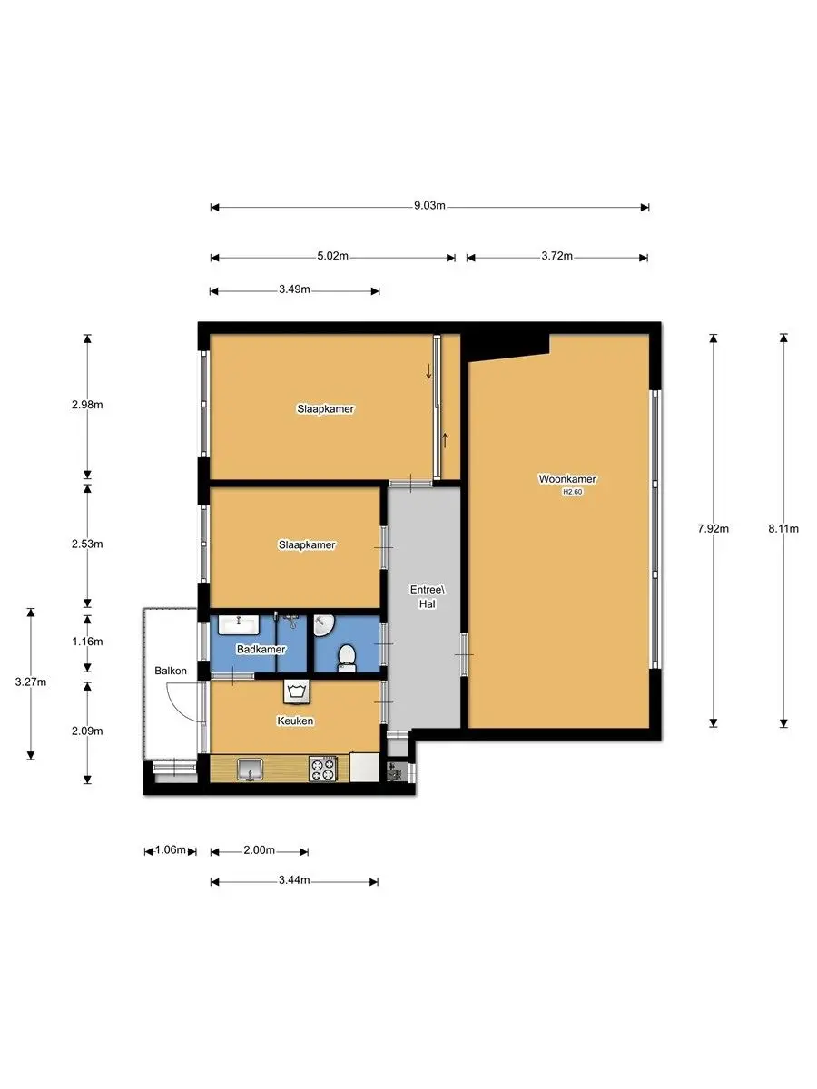 Foto #12 Appartement Diependaalselaan Hilversum
