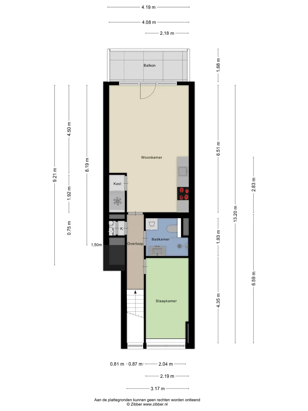 Foto #14 Appartement Tamboerstraat Rotterdam