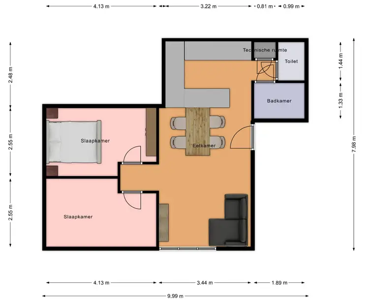 Foto #9 Appartement Maaseikstraat Amsterdam