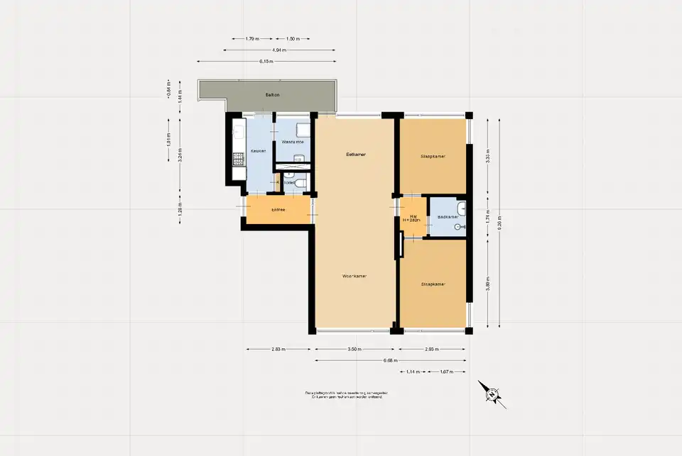 Foto #21 Appartement Monnetlaan Utrecht