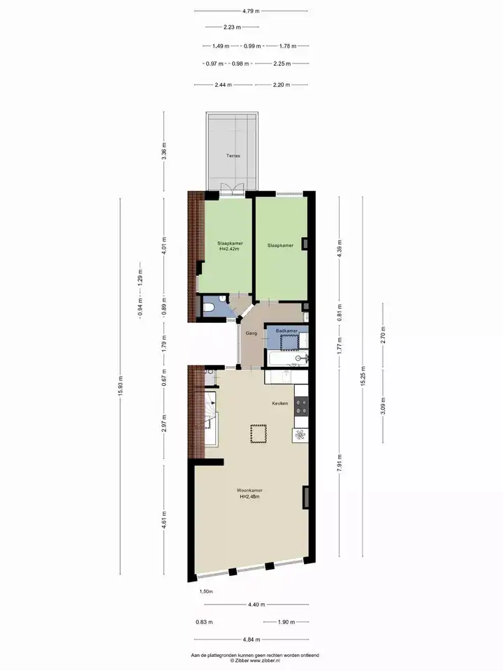 Foto #25 Appartement Riviervismarkt Haarlem