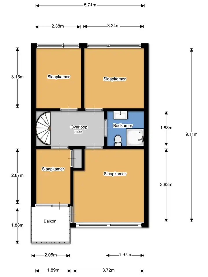 Foto #20 Huurwoning Boomkleverlaan Bussum