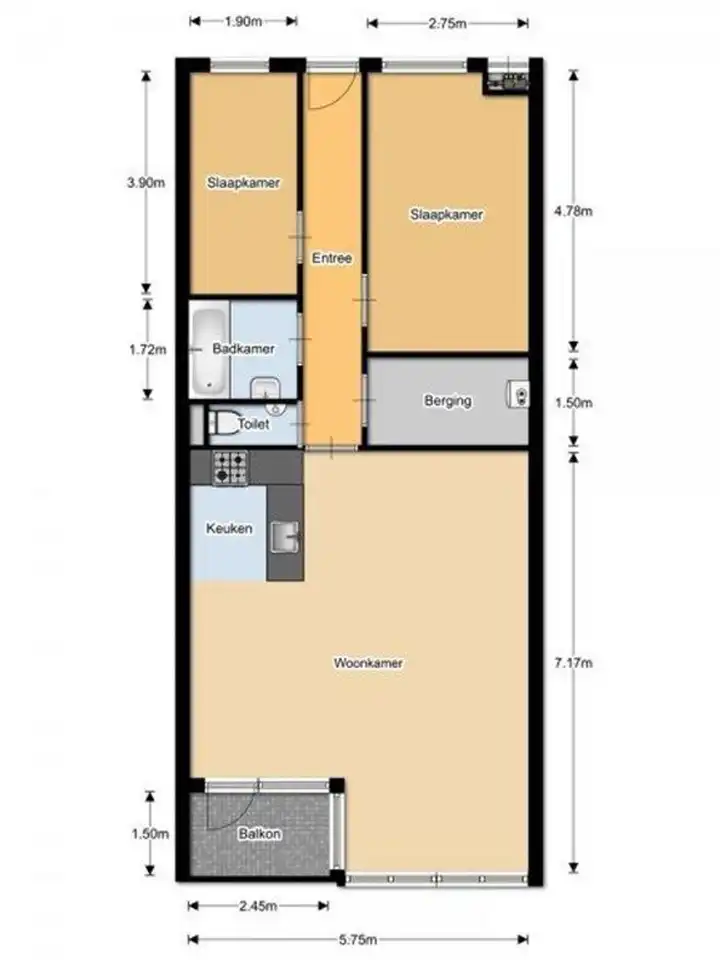 Foto #20 Appartement Volksplein Maastricht