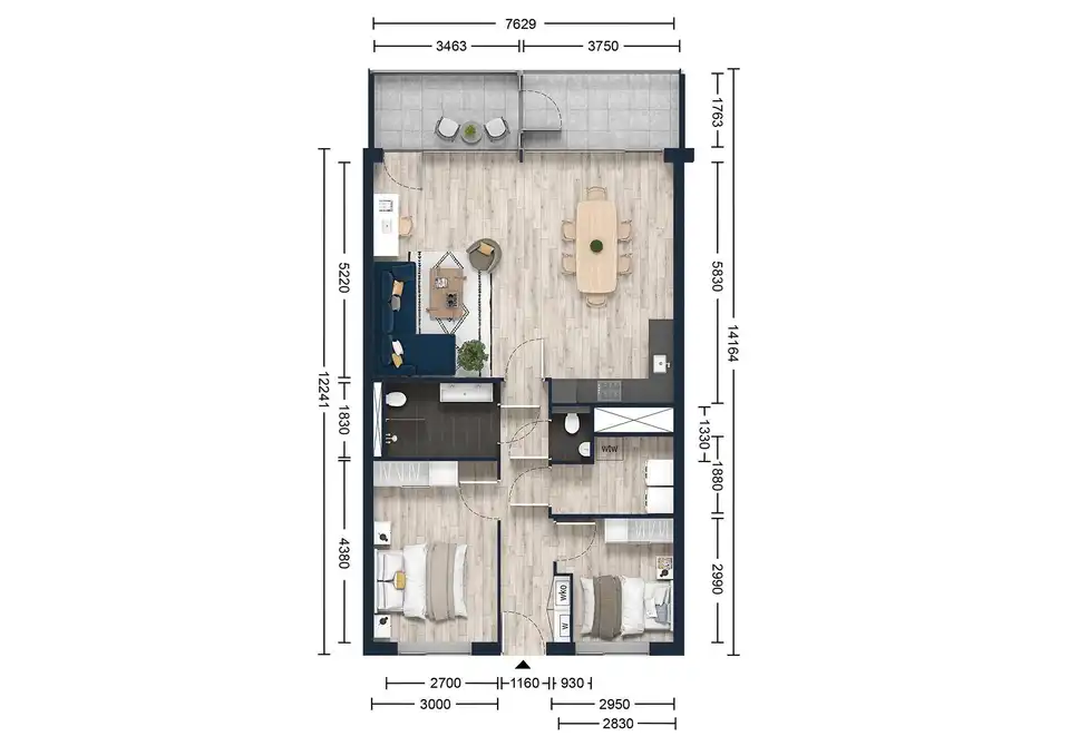 Foto #21 Appartement Pampuskade Rotterdam