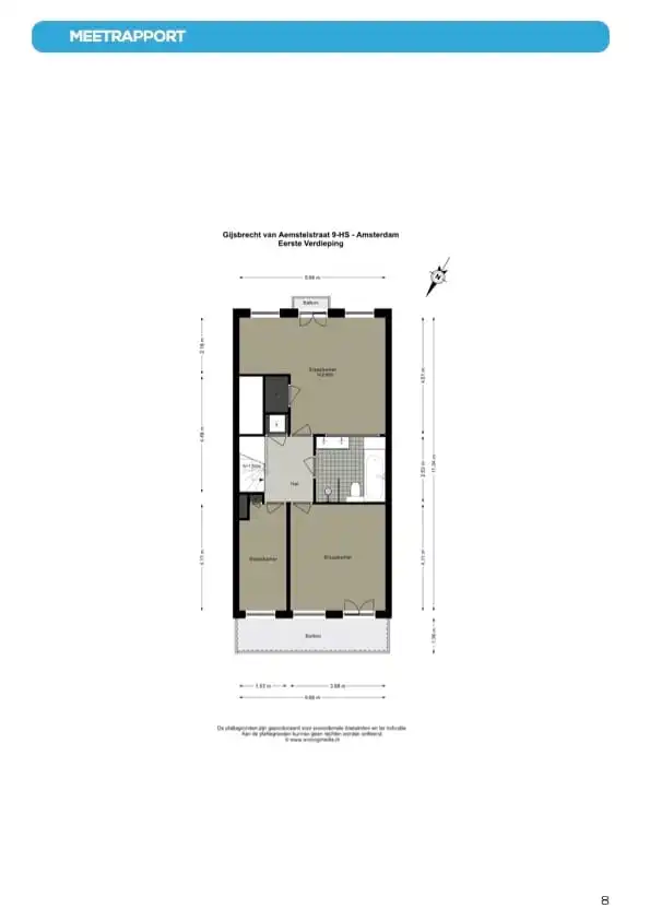 Foto #73 Appartement Gijsbrecht van Aemstelstraat Amsterdam